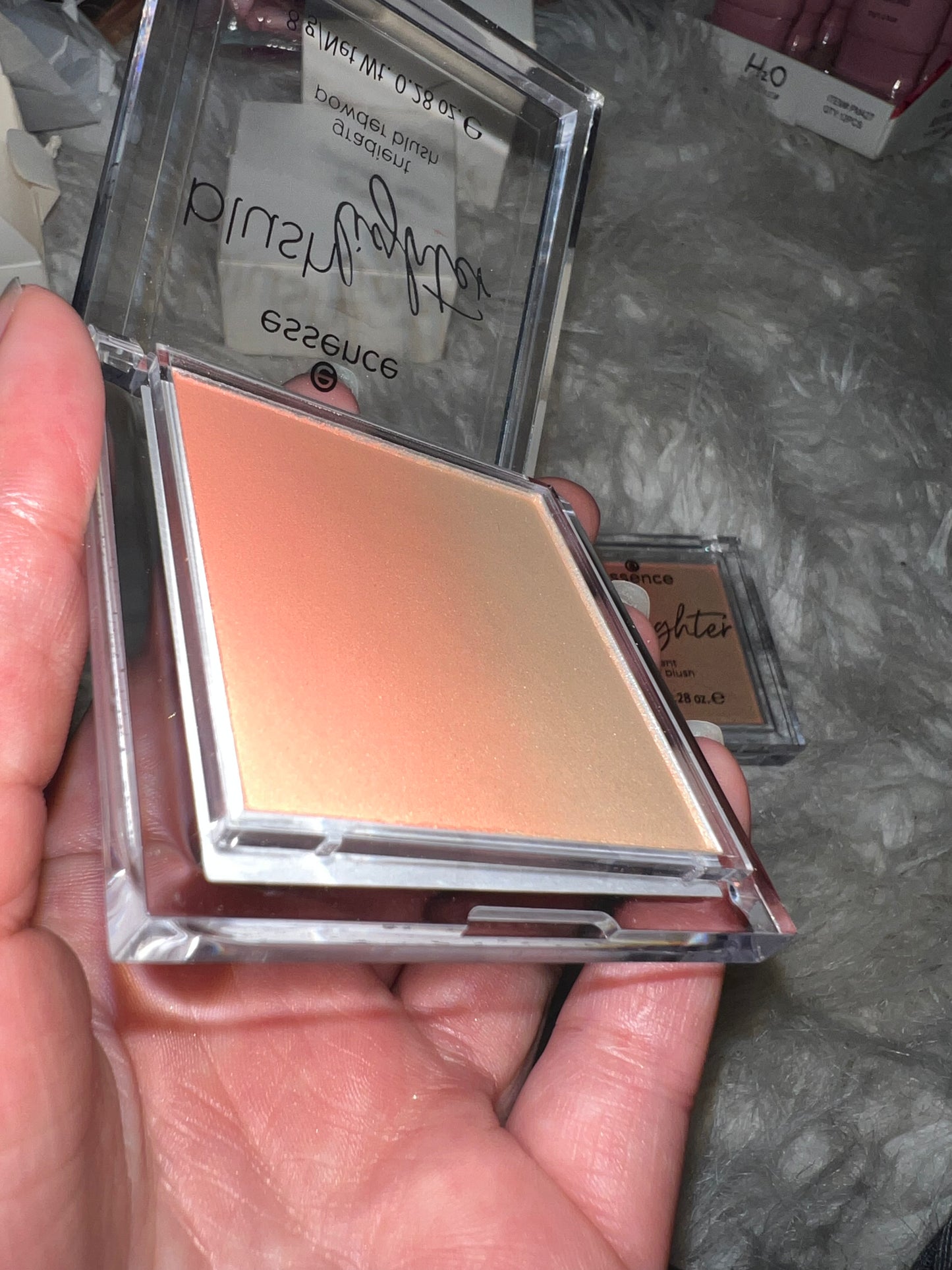 Blush and highlighters