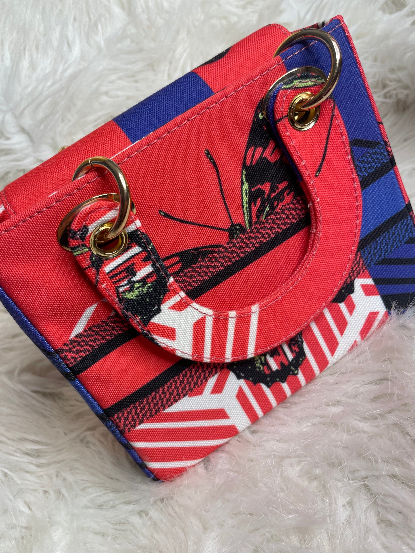 Mini handbag inspired by Dior