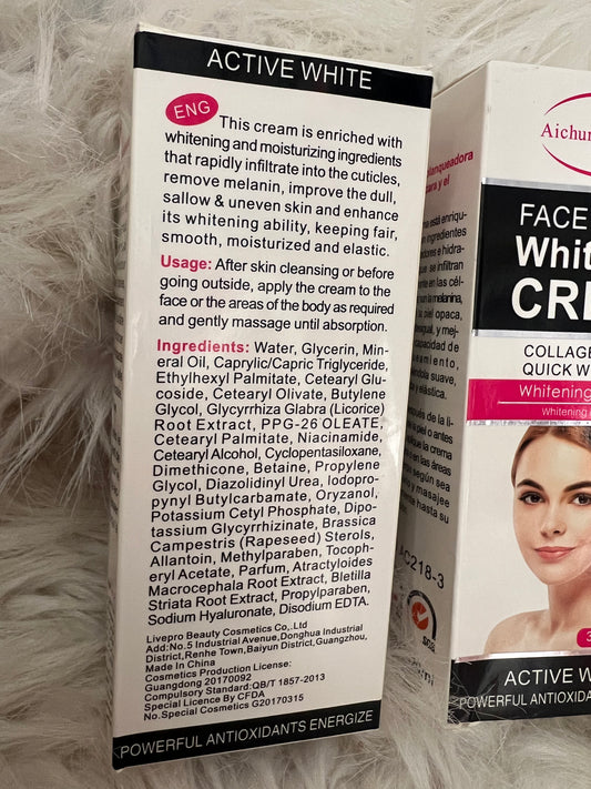 Whitening Cream aichun beauty