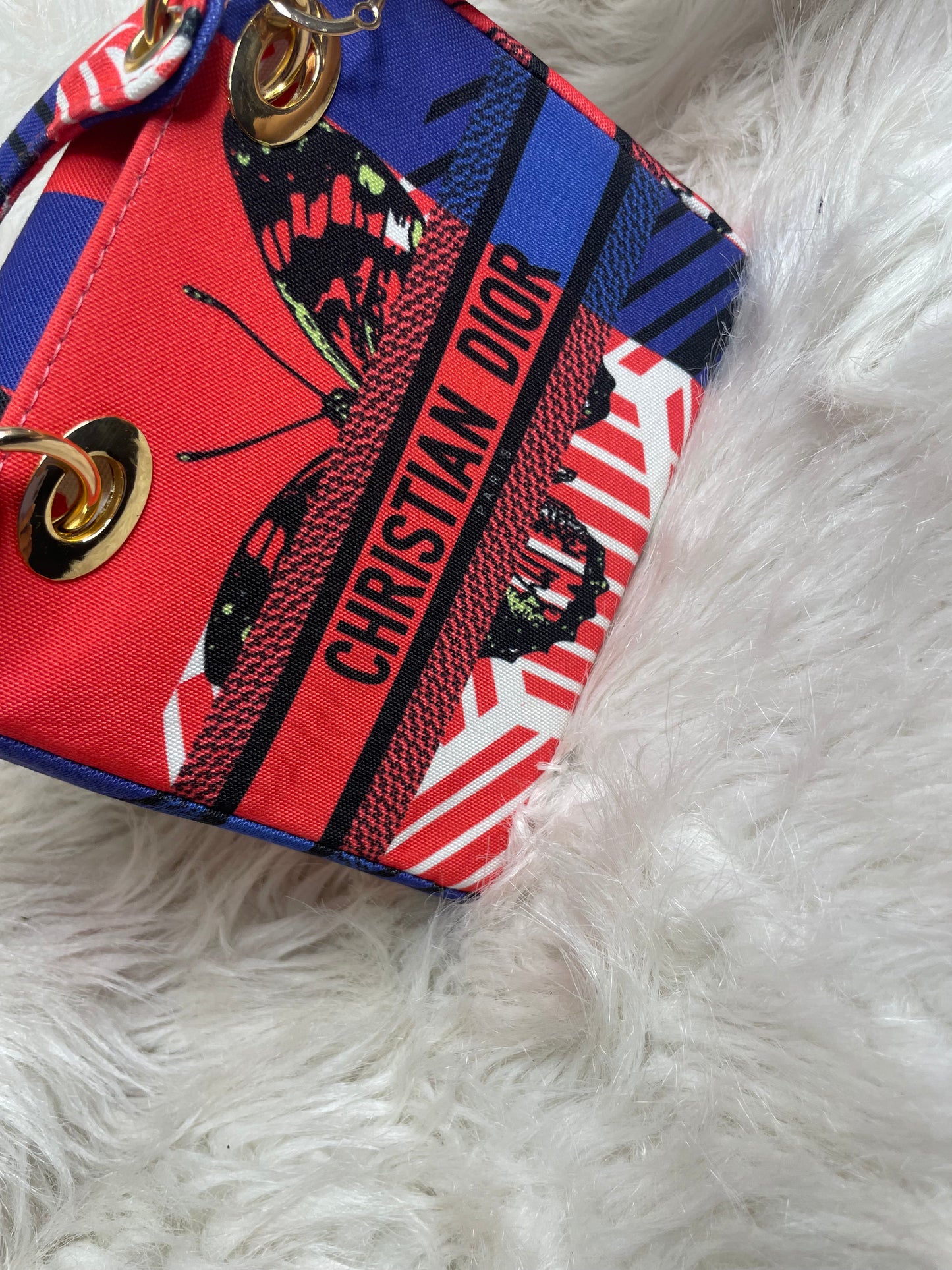 Mini handbag inspired by Dior