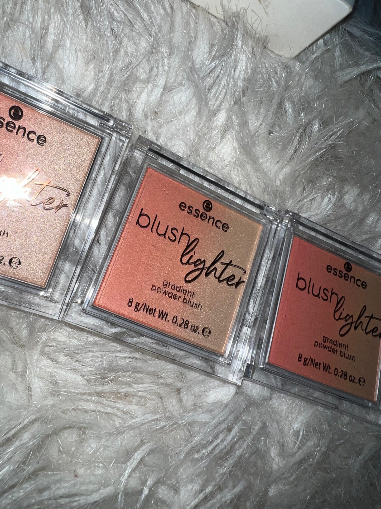 Blush and highlighters